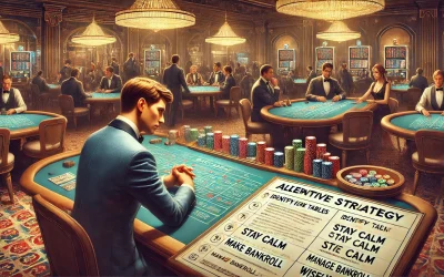 另類百家樂打法：挑戰弱勢賭桌，冷靜決策贏大錢