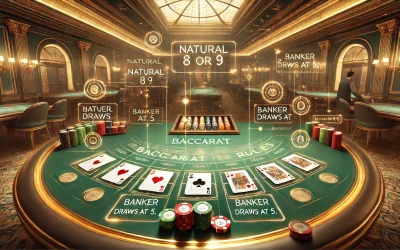 百家樂規則與補牌全解析：掌握細節，玩轉勝負之道！